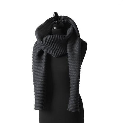 Black Pleece Long Scarf by Design House Stockholm