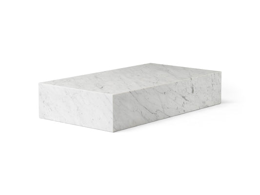 Marble Plinth Grand - Carrara Marble - by Menu