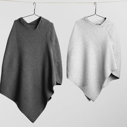 Pleece Short Poncho by Design House Stockholm