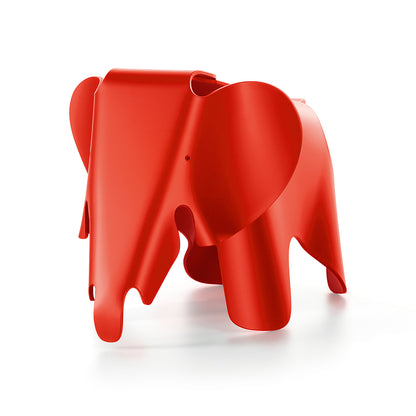 Poppy Red Eames Elephant by Vitra