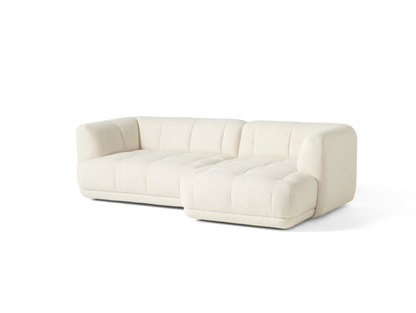 Quilton Sofa - Combination 19 in Flamiber by HAY (Right Chaise Armrest)