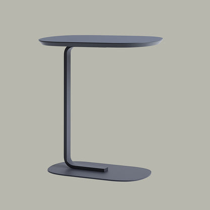 Blue Grey Relate Side Table by Muuto
