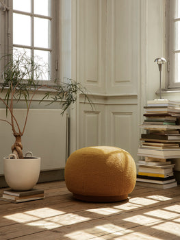 Rico Pouf in Wool Boucle by Ferm Living