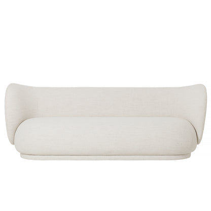 Rico 3-Seater Sofa in Bouclé Off-White by Ferm Living