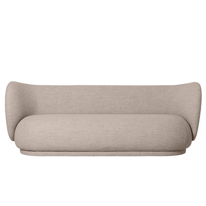 Rico 3-Seater Sofa in Bouclé Sand by Ferm Living