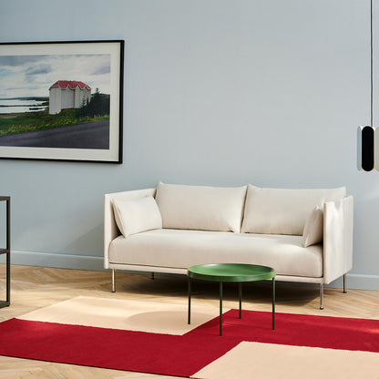 2-Seater Silhouette Sofa / Metaphor 029 / Chrome Legs by HAY