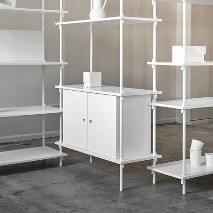 Shelving System - Cabinet - White