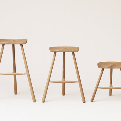 Shoemaker Chair No.78, No.68 and No.49 in White Oiled Oak