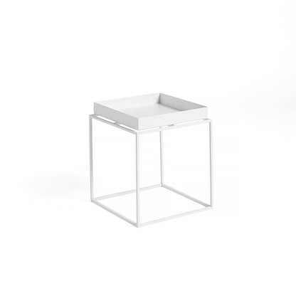 Small White Tray Table by HAY
