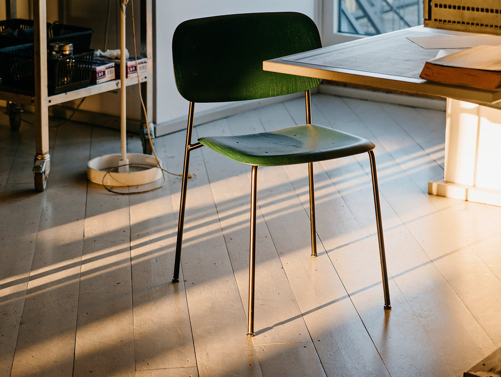 Soft Edge 40 Steel Dining Chair by HAY Really Well Made