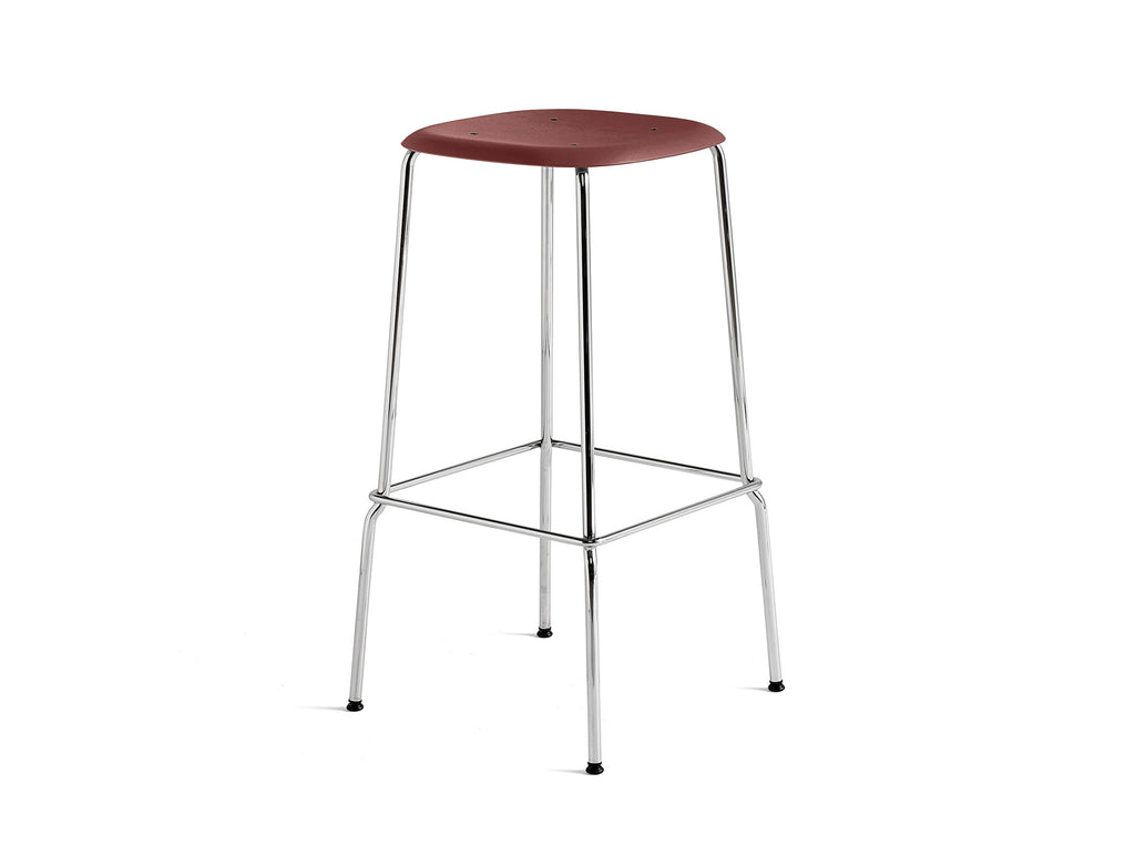 Soft Edge 80 Steel Bar Stool by HAY Really Well Made