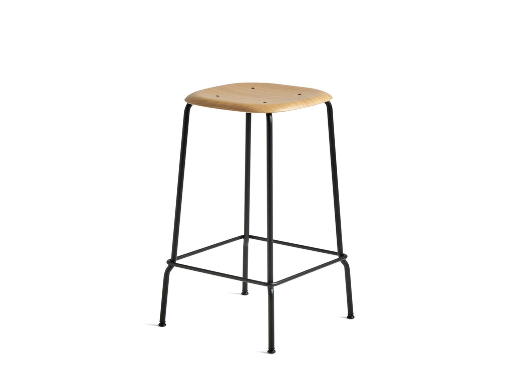Soft Edge 80 Steel Bar Stool by HAY Really Well Made