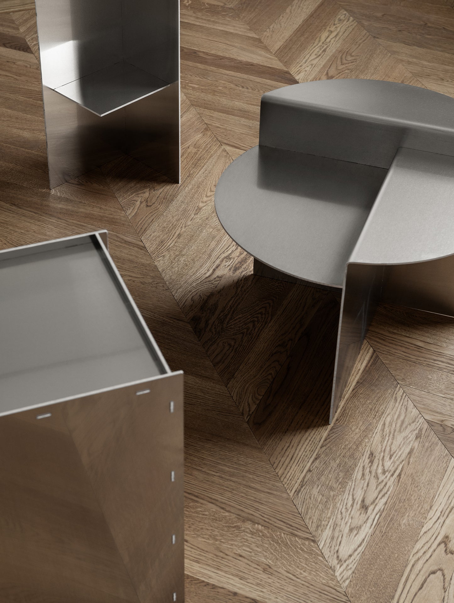 Rivet Side Table by Frama