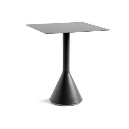 Square Anthracite Palissade Cone Table by HAY