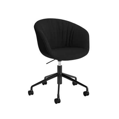 About A Chair AAC 53 Soft by HAY - Steelcut 3 190 / Black Powder Coated Aluminium