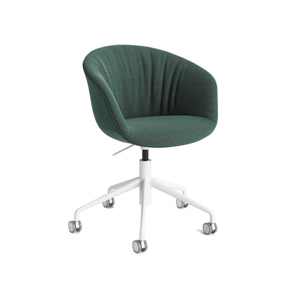 About A Chair AAC 53 Soft by HAY -  Steelcut Trio 3 966/ White Powder Coated Aluminium