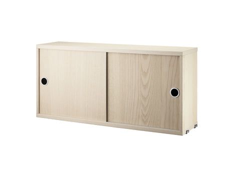 String System Shallow Cabinet - Ash