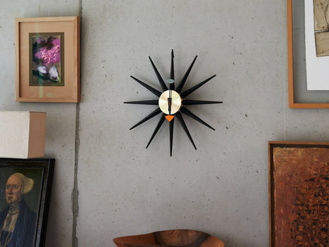 George Nelson Sunburst Wall Clock
