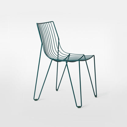 Massproductions Tio Chair in Blue Green