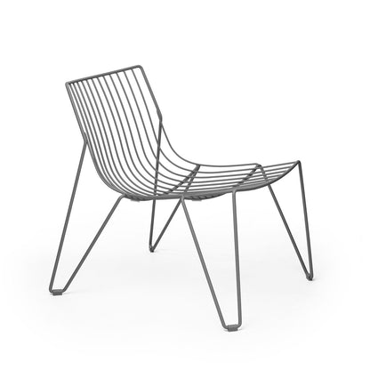 Tio Easy Chair by Massproductions - Stone Grey