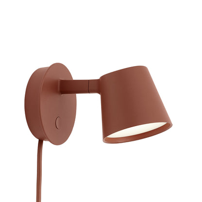 Copper Brown Tip Wall Lamp by Muuto