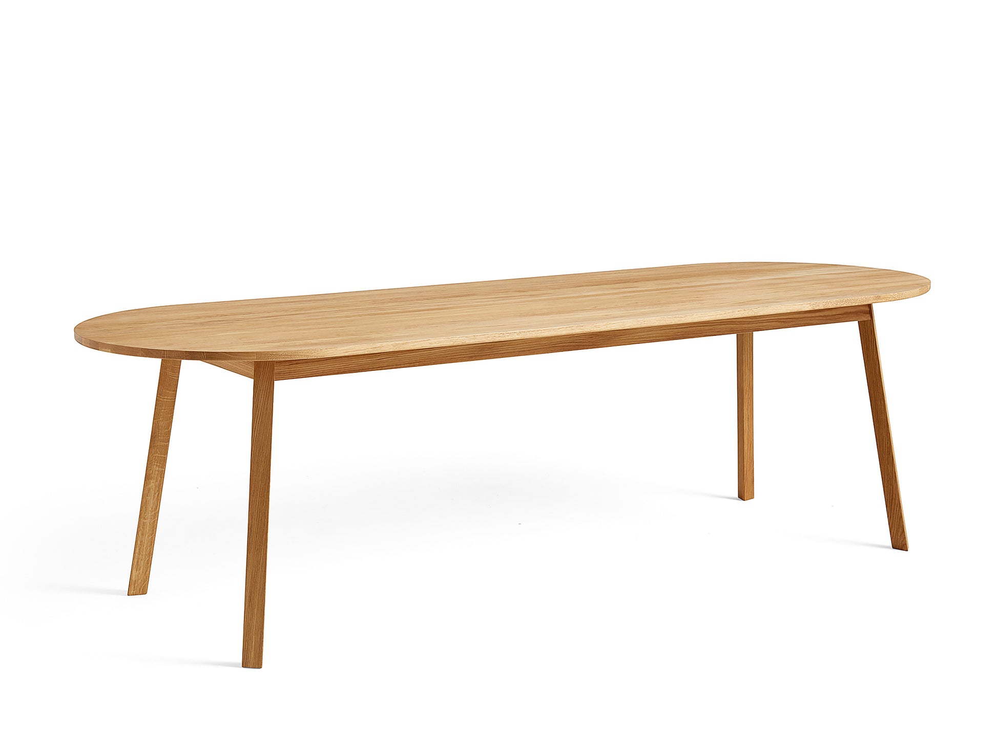 Triangle Leg Table by HAY, 250 cm, Oiled Oak