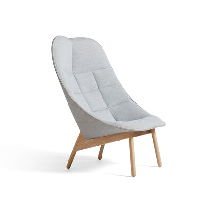 Uchiwa Quilted Lounge Chair / Mode 002 Front / Remix 123 Back / by HAY