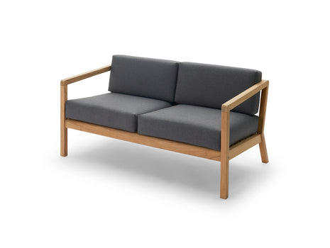 Virkelyst 2-Seater Sofa by Skagerak - Charcoal