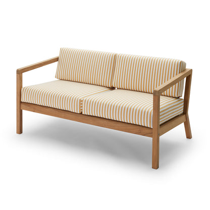 Virkelyst 2-Seater Sofa by Skagerak - Golden Yellow Stripe