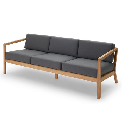 Virkelyst 3-Seater Sofa by Skagerak - Charcoal