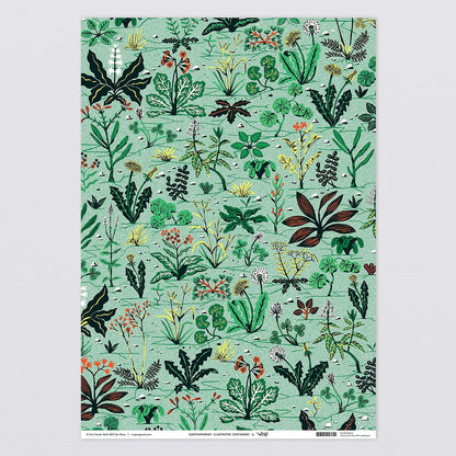 Weeds Wrapping Paper x 3 Sheets
