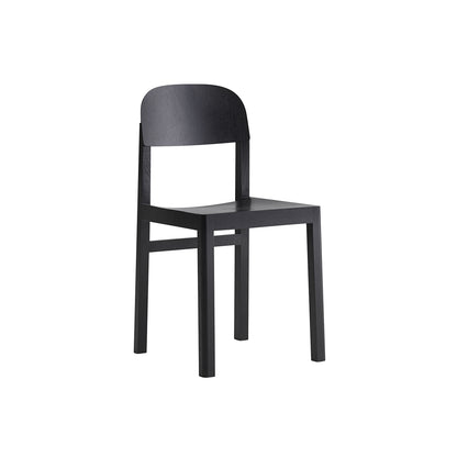 Workshop Chair By Muuto - Set of 2 / Black Oak