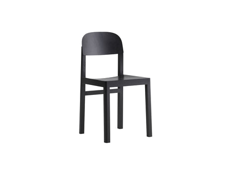 Workshop Chair By Muuto - Set of 2 / Black Oak