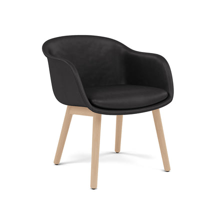 Fiber Conference Armchair - Wood Base