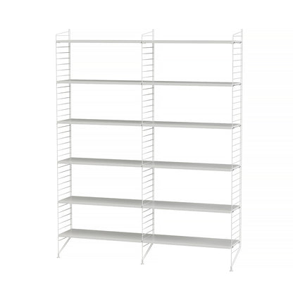 Living Room Combination A by String - white / white panels