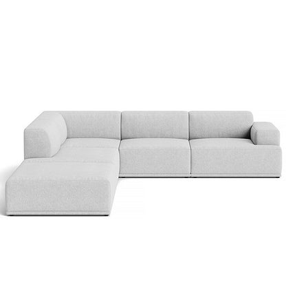 Connect Soft Corner Modular Sofa by Muuto - Configuration 1 / Hallingdal 116