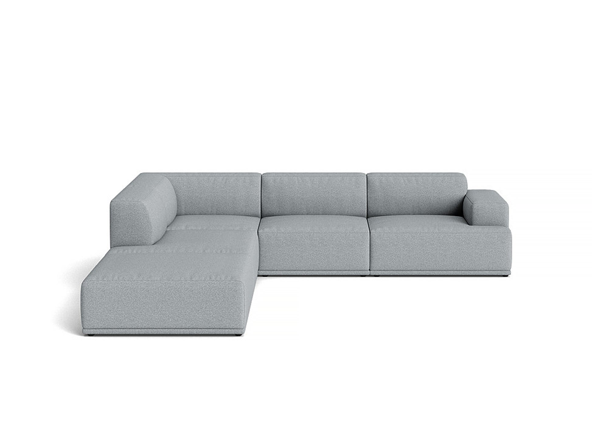 Connect Soft Corner Modular Sofa by Muuto - Configuration 1 / Hallingdal 130