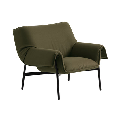 Wrap Lounge Chair by Muuto - Divina 984 / Black Base