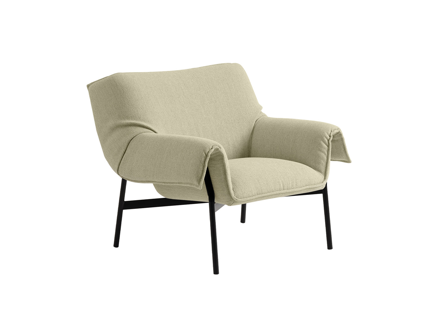 Wrap Lounge Chair by Muuto - Ecriture 910 / Black Base