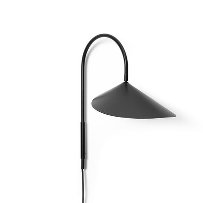 Black Arum Wall Lamp by Ferm Living