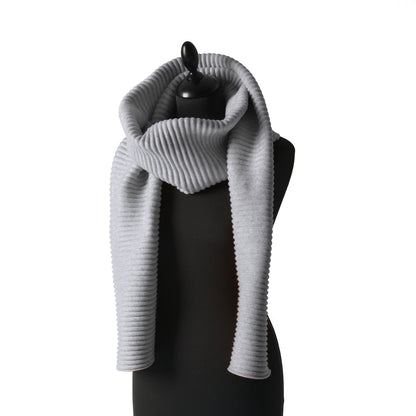 Pleece Long Scarf by Design House Stockholm - Light Grey