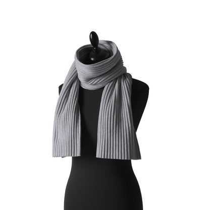 Pleece Short Scarf by Design House Stockholm - Light Grey
