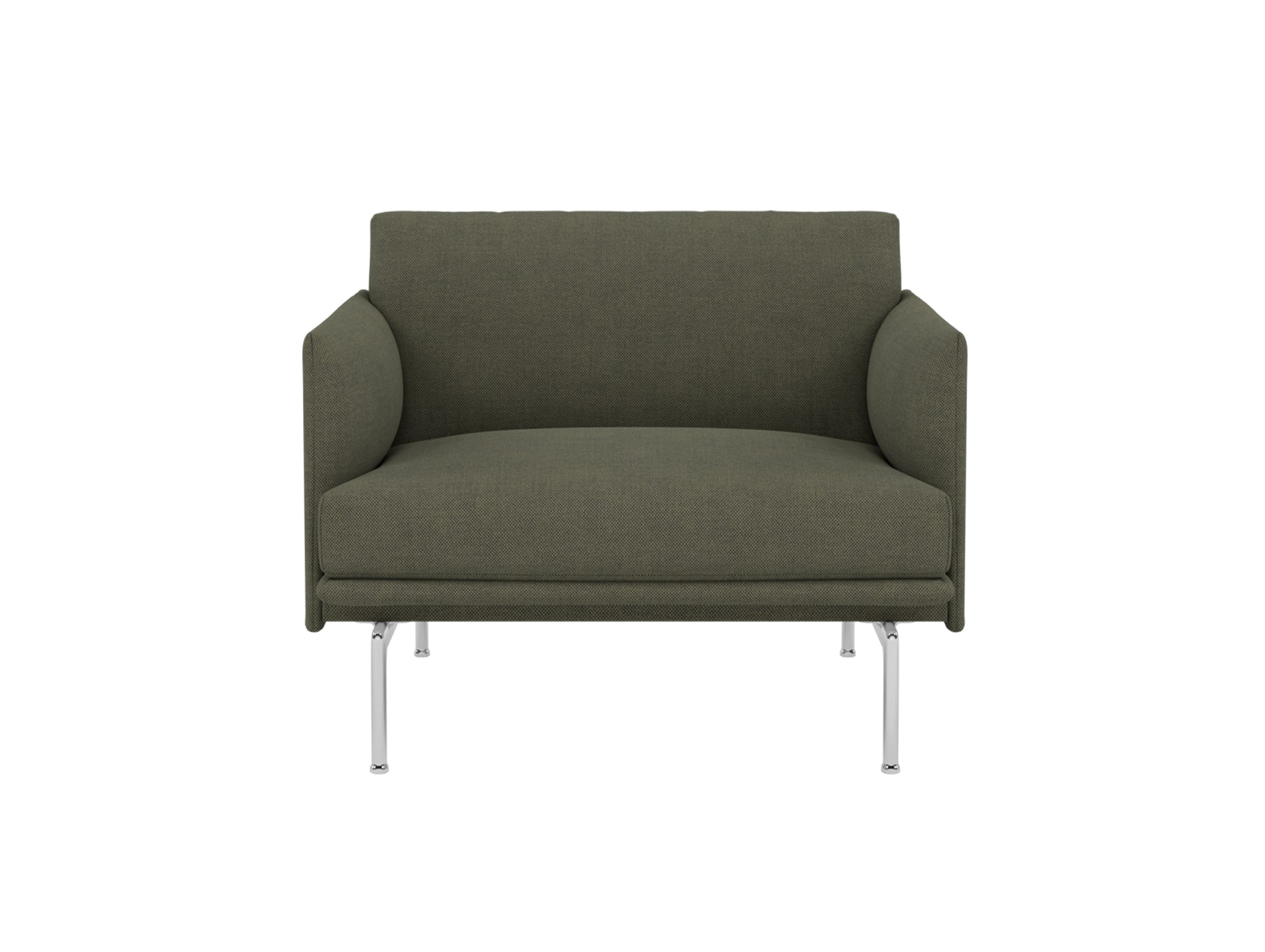 Outline Chair by Muuto -  Aluminium Base /  Fiord 961