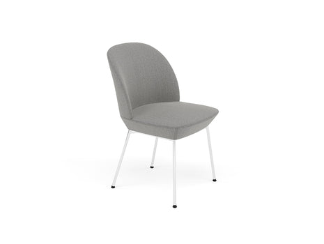Oslo Side Chair by Muuto - Re-wool 128 / Chrome Base