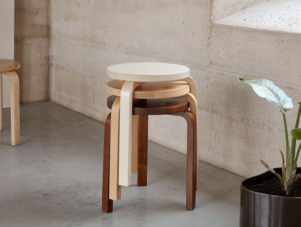 Alvar Aalto Stool 60 by Artek · Really Well Made