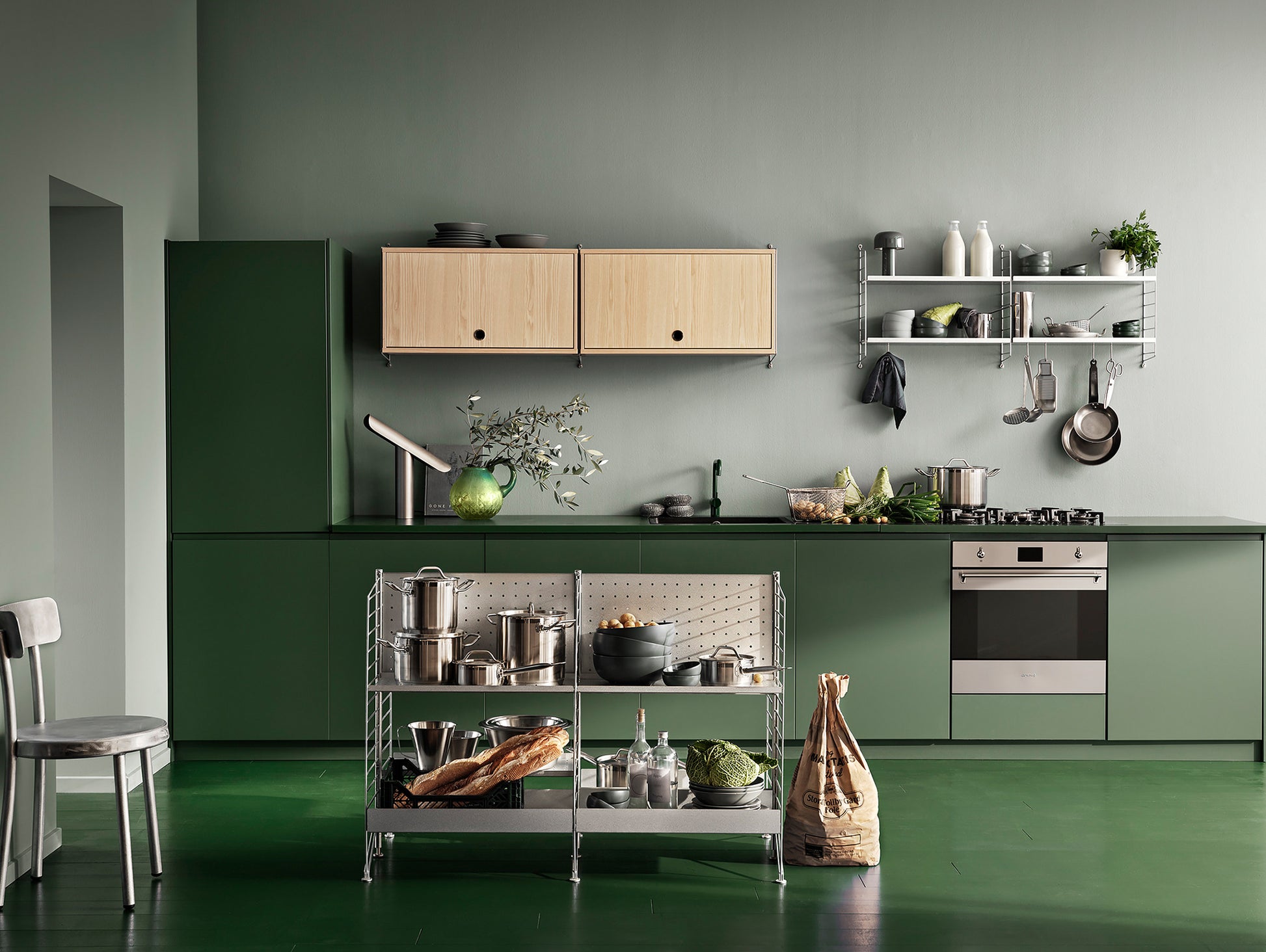 String Kitchen Combinations by String - Combination N / oak