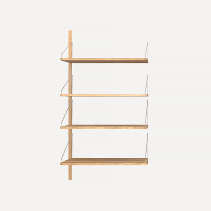 Shelf Library H1148 W60 Add-on in Natural Oiled Oak by Frama